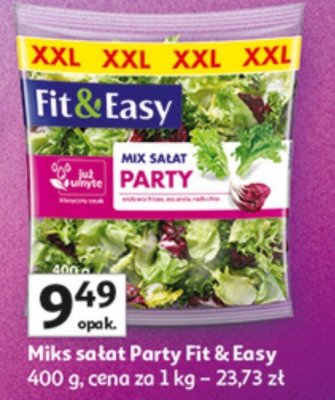 Miks sałat Party Fit & Easy 400 g promocja w Auchan