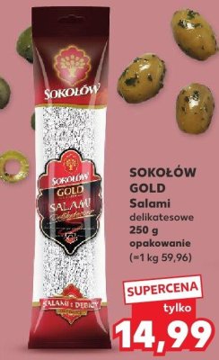 Salami delikatesowe promocja w Kaufland