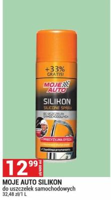 MOJE AUTO SILIKON do uszczełek samochodowych promocja w Merkury Market