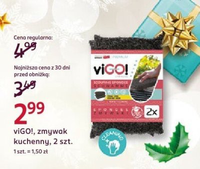 Zmywak kuchenny, 2 szt. promocja w Rossmann