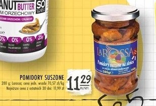 Pomidory suszone na s艂o艅cu LA ROSSA promocja