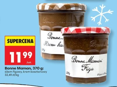 Dżem Bonne Maman: figowy, krem kasztanowy promocja w Biedronka