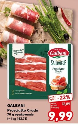 Szynka prosciutto crudo Premieur promocja w Kaufland