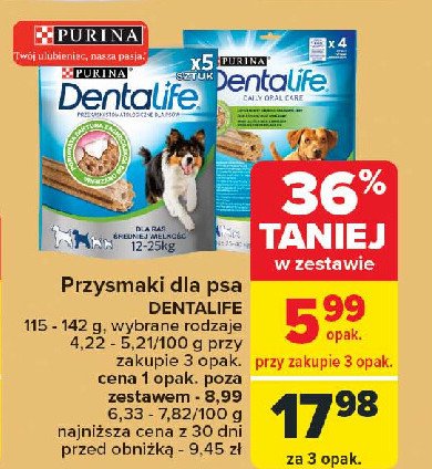 Przysmak dla psa large Purina dentalife promocja