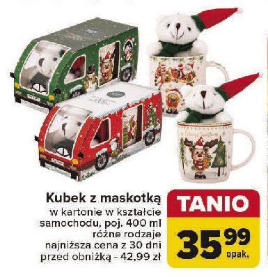 Kubek z maskotką promocja w Carrefour