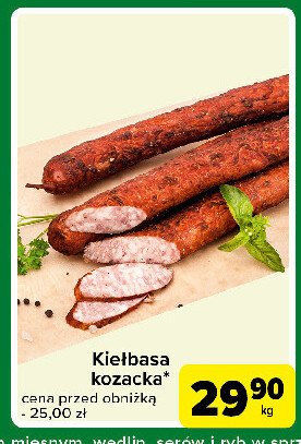 Kiełbasa kozacka promocja