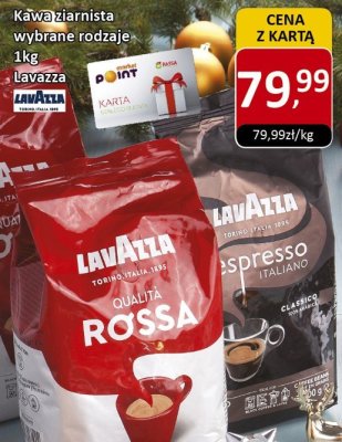 Kawa ziarnista Lavazza wybrane rodzaje 1kg promocja w Market Point