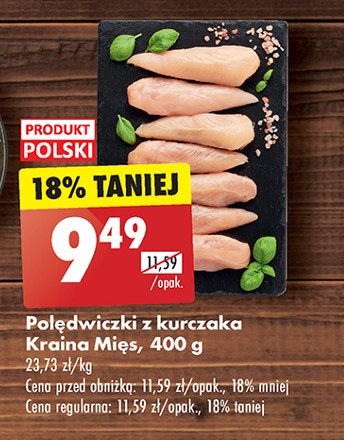 Polędwiczki z kurczaka Kraina mięsa promocja