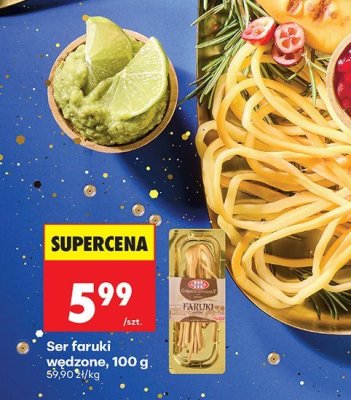 Ser faruki wędzone, 100 g promocja w Biedronka