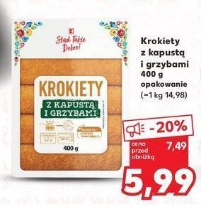 Krokiety z kapusta i grzybami K-classic stąd takie dobre! promocja