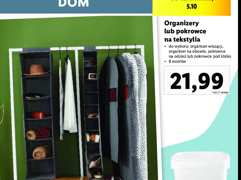 Pokrowiec na odzież promocja