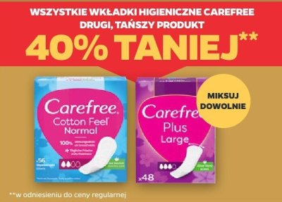 Wkładki higieniczne wszystkie rodzaje promocja w Netto