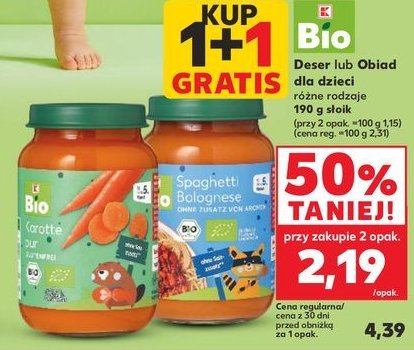 Spaghetti bolognese K-classic bio promocja