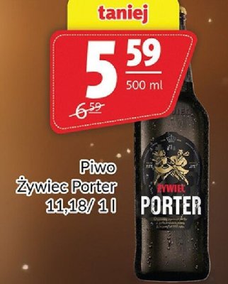 Piwo Żywiec Porter 500 ml promocja w Prim Market