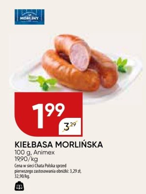 Kiełbasa promocja w Chata Polska