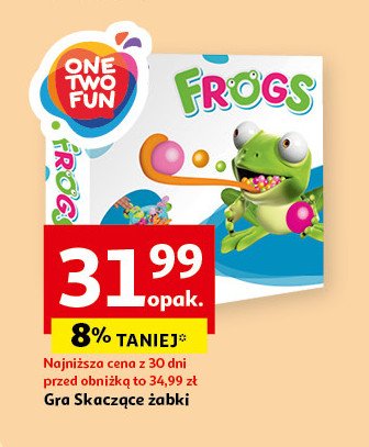 Gra skacząe żabki One two fun promocja