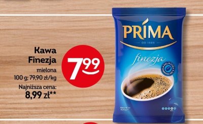 Kawa Finezja Prima mielona promocja w Żabka