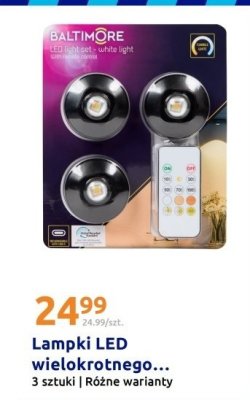 Lampki LED wielokrotnego ładowania  promocja w Action