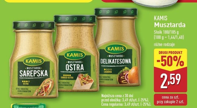 Musztarda ostra Kamis promocja
