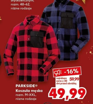 Koszula męska PARKSIDE promocja w Kaufland