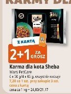 Karma dla kota Sheba promocja w Leclerc