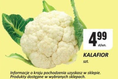 Kalafior promocja w Chorten