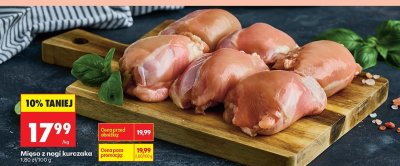 Mięso z nogi kurczaka bez kości i skóry promocja w Biedronka