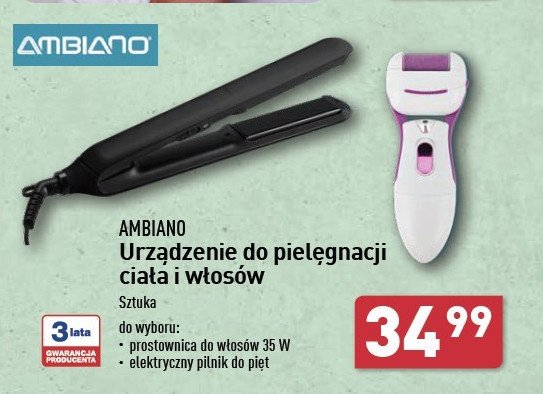 Prostownica do włosów AMBIANO promocja