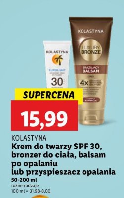 Balsam br膮zuj膮cy do ciemnej karnacji Kolastyna luxury bronze promocja