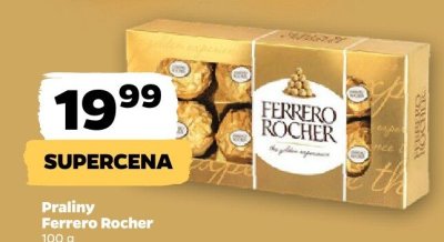 Praliny Ferrero Rocher 100 g promocja w Netto