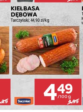 Kiełbasa dębowa Tarczyński promocja