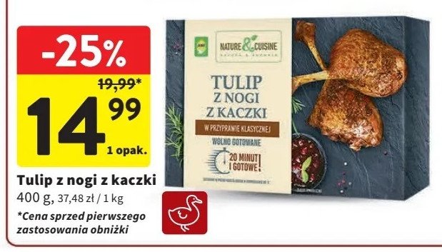 Tulip z nogi kaczki w przyprawie klasycznej Ami promocja