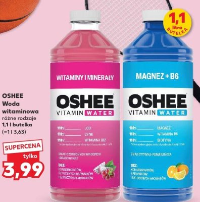 Woda witaminowa różne rodzaje 1,1 l promocja w Kaufland