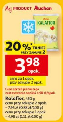 Kalafior promocja w Auchan