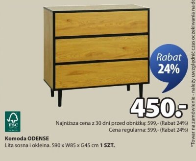 Komoda promocja w Jysk