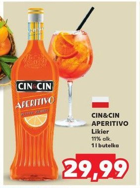 Vermouth Cin&cin aperitivo promocja