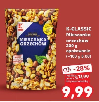 Mieszanka orzechów promocja w Kaufland