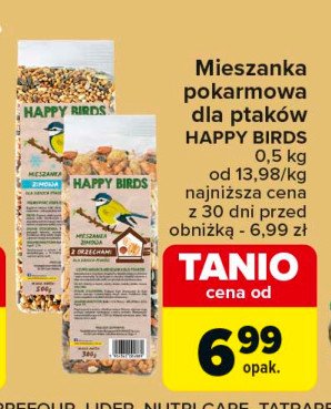 Karma dla ptaków Happy birds promocja