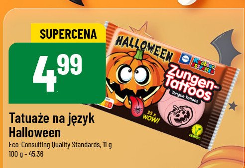 Tatuaże na język halloween KUCHLE promocja