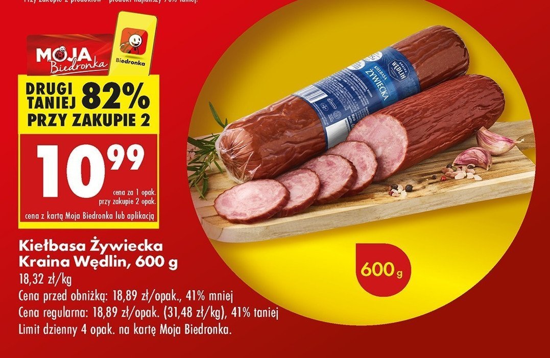 Kie艂basa 偶ywiecka Kraina w臋dlin promocja