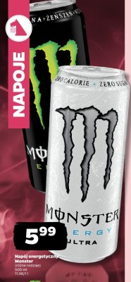 Napój energetyczny różne rodzaje promocja w Netto