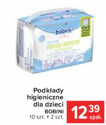 Podkładki higieniczne dla niemowlat Bobini promocja