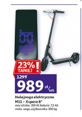 Hulajnoga elektryczna m11 - xspace8 promocja