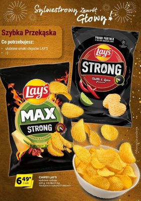 Chipsy Lay's wybrane rodzaje promocja w ABC