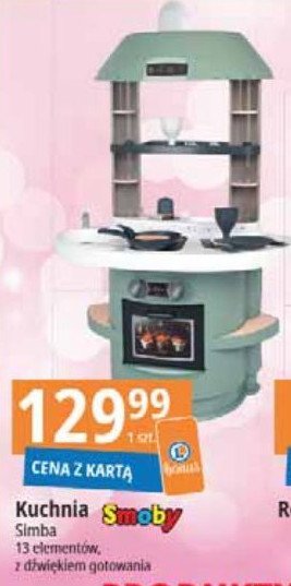 Kuchnia 13 elem. Smoby promocja