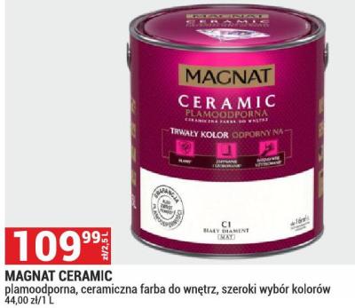 Farba Magnat Ceramic promocja w Merkury Market