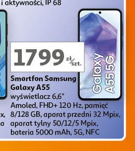 Smartfon a55 Samsung galaxy promocja