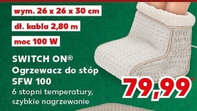 Ogrzewacz do stóp SFW 100 promocja w Kaufland