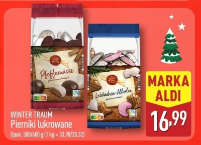 Pierniki lukrowane  promocja w Aldi