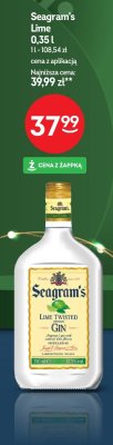 Gin Seagram's Lime 0,35l promocja w Żabka